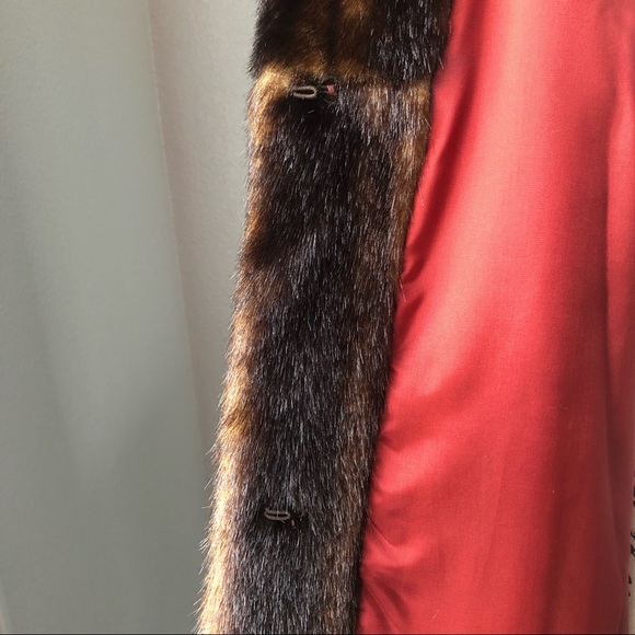 Terry Lewis Faux Fur Luxurious Brown Coat Winter - Picture 10 of 16